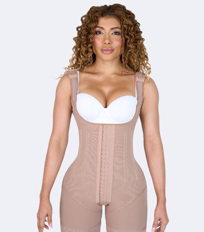 Shaping queens bodyshaping corset beige