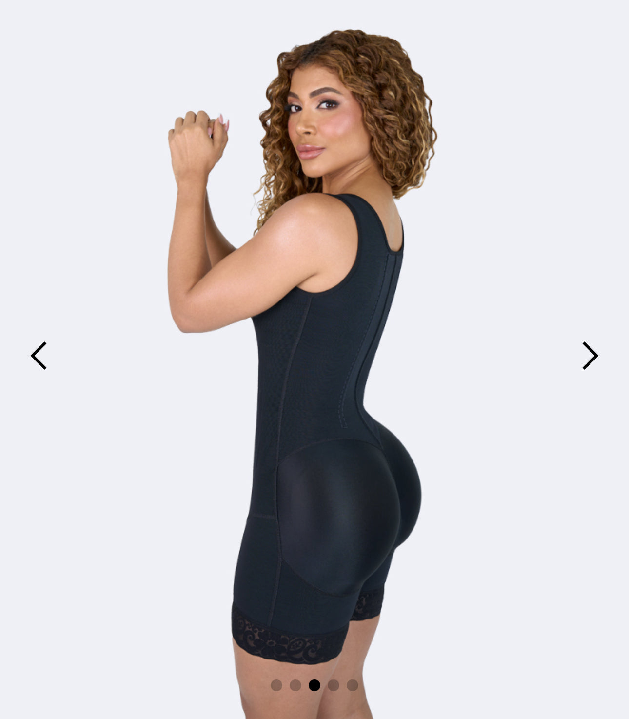 Shaping queens bodyshaping corset zwart