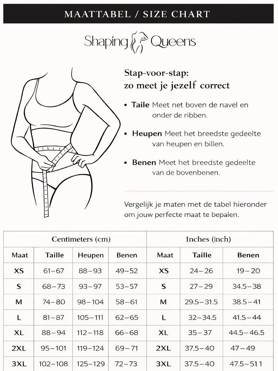 Stage 2 Zandloper Faja/Bodyshaper Kort Model met BH